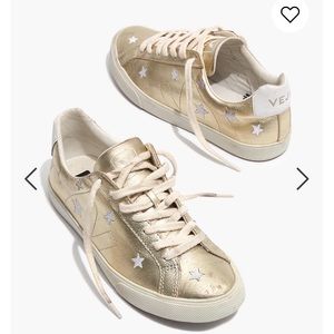 Madewell x Veja™ Star Sneakers Gold Leather